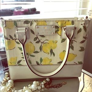 Kate Spade Lemon Print Purse